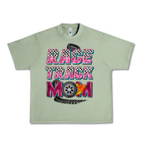 Oil Green race track mom Urban Heavy Tee - Zillion Design Studio