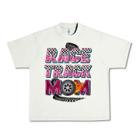 Pistachio race track mom Urban Heavy Tee - Zillion Design Studio