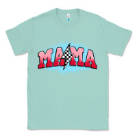Seafoam mama lightning bolt Classic Tee - JahusDesignShop