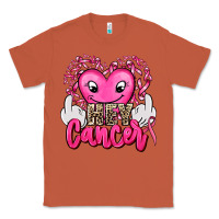 Copper hey cancer with middle fingers Classic Tee - AdoDesignShop