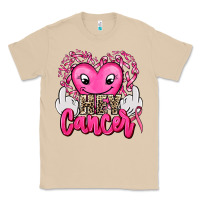 Mushroom hey cancer with middle fingers Classic Tee - AdoDesignShop