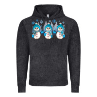 Vintage Black snowman winter Vintage Hoodie - JahusDesignShop