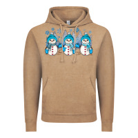 Vintage Coffee snowman winter Vintage Hoodie - JahusDesignShop