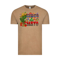 Vintage Coffee cinco de mayo cactus Vintage Tee - Zillion Design Studio
