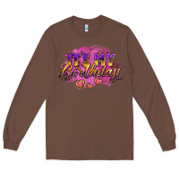 Chestnut it's my birthday Long Sleeve Tee - AdoDesignShop