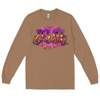 Toasted Coconut it's my birthday Long Sleeve Tee - AdoDesignShop