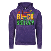 Cloud Purple i am black history juneteenth Vintage Hoodie - texasbilliewilder