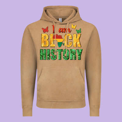 Vintage Hoodie i am black history juneteenth