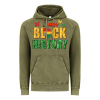 Vintage Olive i am black history juneteenth Vintage Hoodie - texasbilliewilder
