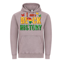 Vintage Zinc i am black history juneteenth Vintage Hoodie - texasbilliewilder