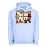 Pigment Grape Ice Christmas Begins With Christ Urban Hoodie - Bettercallsaul