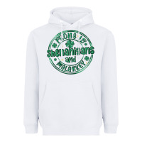 White prone to shenanigans and malarkey Heavyweight Hoodie - MaliasSmallBusiness