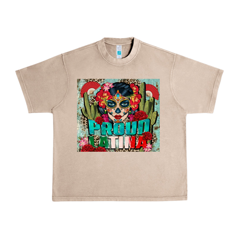 Proud Latina Tumbler 3 Urban Heavy Tee by CTS Tumbler Store | Teevron