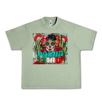 Oil Green proud latina tumbler 3 Urban Heavy Tee - CTS Tumbler Store