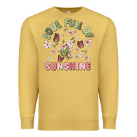 Antique Gold soul full of sunshine Premium Sweatshirt - MaliasSmallBusiness