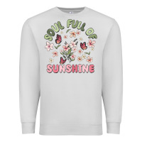 Dove Grey soul full of sunshine Premium Sweatshirt - MaliasSmallBusiness