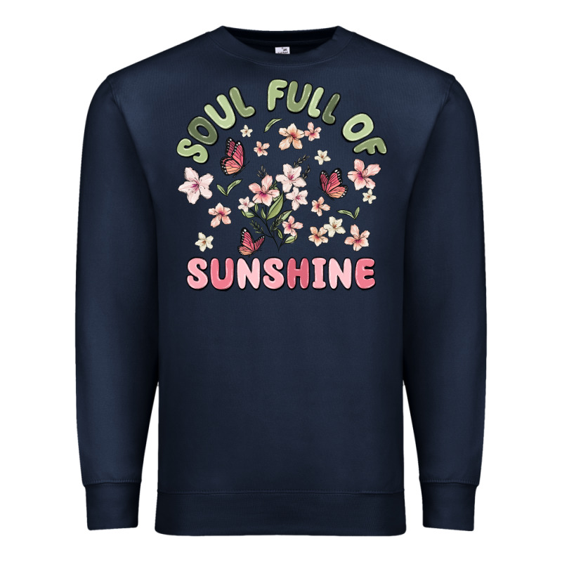 Soul Full Of Sunshine Premium Sweatshirt by MaliasSmallBusiness | Teevron