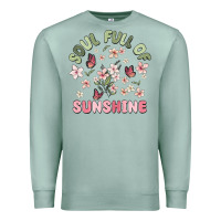 Seafoam soul full of sunshine Premium Sweatshirt - MaliasSmallBusiness