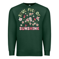 Sports Green soul full of sunshine Premium Sweatshirt - MaliasSmallBusiness