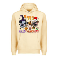 Pina Colada Happy Hallothanksmas Cows Premium Hoodie - BundleAndBundleShop