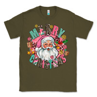 Army Green merry christmas santa Classic Tee - AdoDesignShop