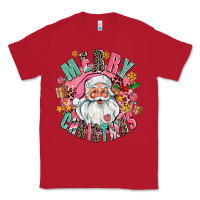 Red merry christmas santa Classic Tee - AdoDesignShop