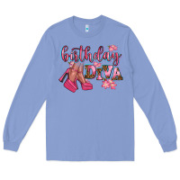 Colony Blue birthday diva Long Sleeve Tee - AdoDesignShop