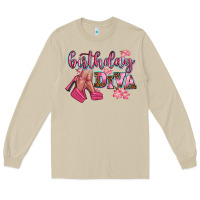 Mushroom birthday diva Long Sleeve Tee - AdoDesignShop