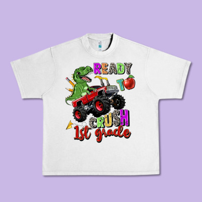Ready To Crush 1st Grade Urban Heavy Tee Designed By Zillion Design Studio