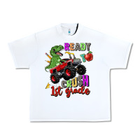 White ready to crush 1st grade Urban Heavy Tee - Zillion Design Studio