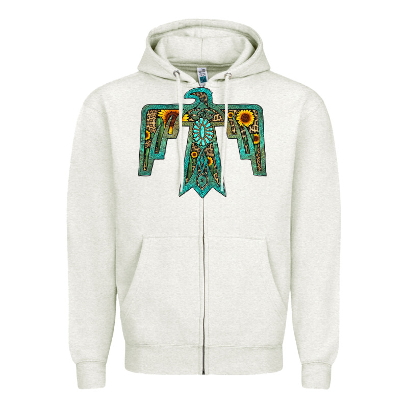 Thunderbird Zipper Hoodie by JahusDesignShop | Teevron