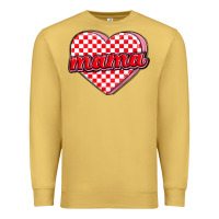 Antique Gold valentine mama Premium Sweatshirt - MaliasSmallBusiness