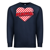 Navy valentine mama Premium Sweatshirt - MaliasSmallBusiness
