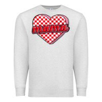 Oatmeal Heather valentine mama Premium Sweatshirt - MaliasSmallBusiness