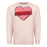 Pale Pink valentine mama Premium Sweatshirt - MaliasSmallBusiness