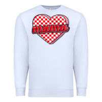 White valentine mama Premium Sweatshirt - MaliasSmallBusiness