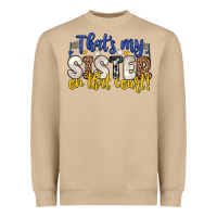 Mushroom that s my sister on that court Heavyweight Sweatshirt - Zillion Design Studio