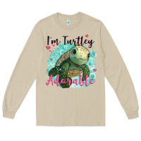 Mushroom i'm turtley adorable Long Sleeve Tee - JahusDesignShop