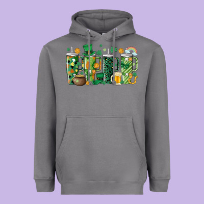 St.patricks Stanley Heavyweight Hoodie Designed By Maliassmallbusiness