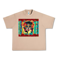 Burro sugar skull tumbler 3 Urban Heavy Tee - CTS Tumbler Store