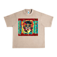 French Oak sugar skull tumbler 3 Urban Heavy Tee - CTS Tumbler Store