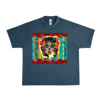 Midnight Navy sugar skull tumbler 3 Urban Heavy Tee - CTS Tumbler Store