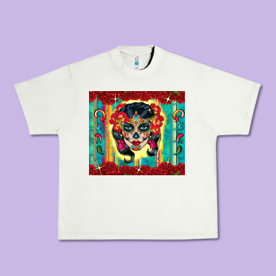 Sugar Skull Tumbler 3 Urban Heavy Tee Designed By Cts Tumbler Store