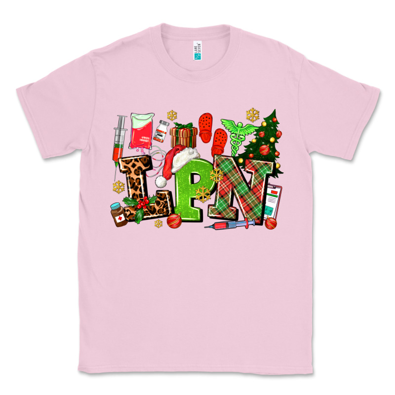 Lpn Christmas Nurse With Classic Tee by AdoDesignShop | Teevron
