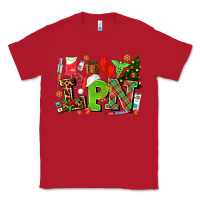 Red lpn christmas nurse with Classic Tee - AdoDesignShop