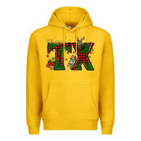 Lemon Christmas Texas With Deer Premium Hoodie - BundleAndBundleShop