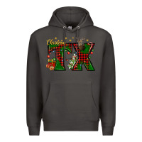 Smoke Christmas Texas With Deer Premium Hoodie - BundleAndBundleShop