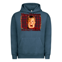 Pigment Midnight Navy Merry Christmas You Filthy Animal Urban Hoodie - Bettercallsaul