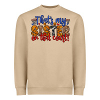Mushroom that s my sister on that court Heavyweight Sweatshirt - Zillion Design Studio