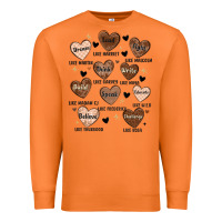 Carrot black history month hearts Premium Sweatshirt - MaliasSmallBusiness
